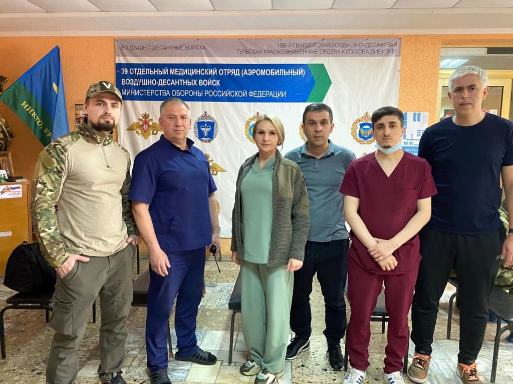 Борис Гуркин оказал медицинскую помощь на территории ЛНР 
