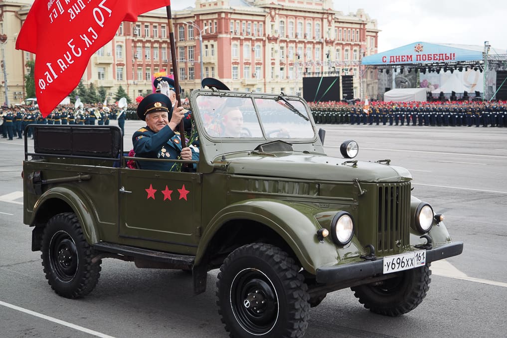 Военный парад, посвященный 74-й годовщине Победы в Великой Отечественной войне