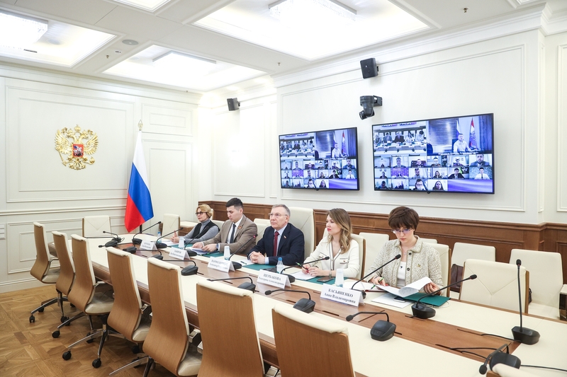 Анна Касьяненко приняла участие в Совете Палаты молодых законодателей при Совете Федерации