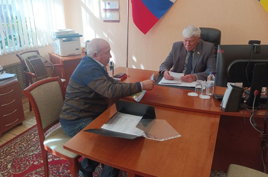 Вячеслав Василенко провел прием граждан