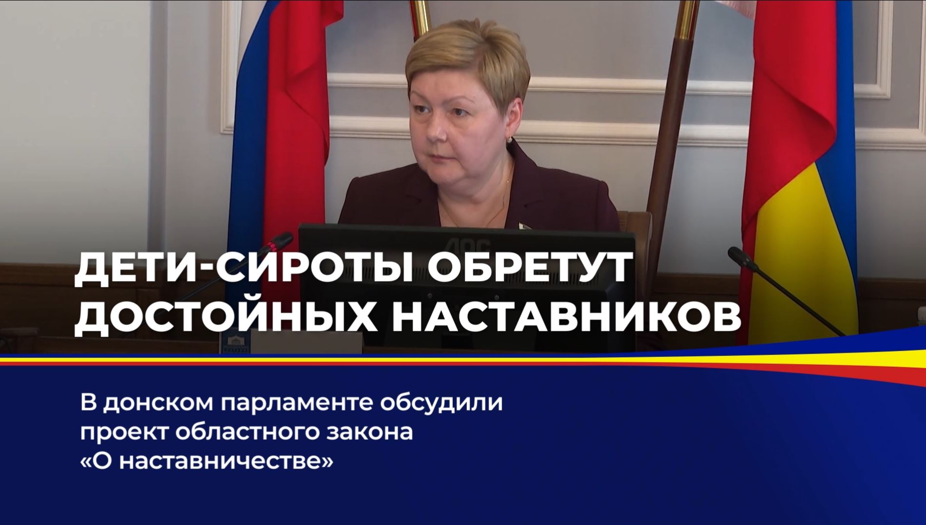 В донском парламенте обсудили проект областного закона "О наставничестве"