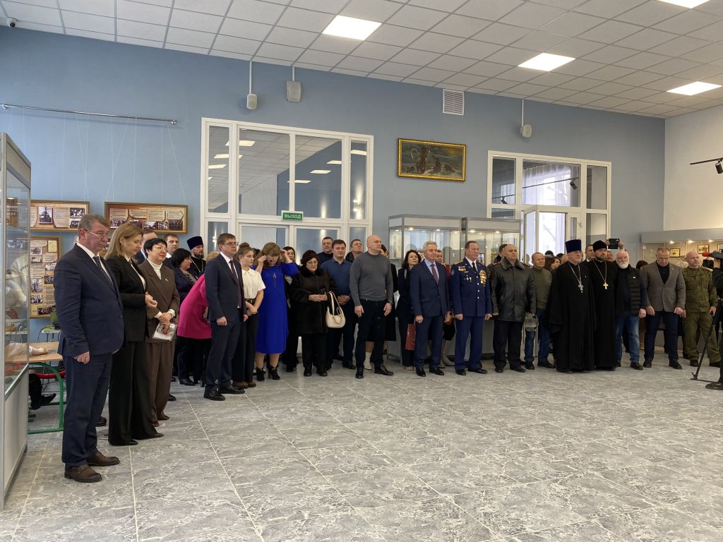 Борис Вальтер принял участие в открытии после капитального ремонта музея истории города Батайска 