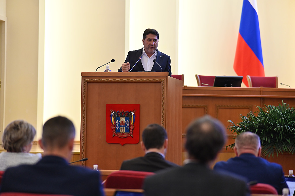 18-е заседание ЗС РО: Снизилось количество обращений к Уполномоченному по правам предпринимателей с жалобами на органы власти