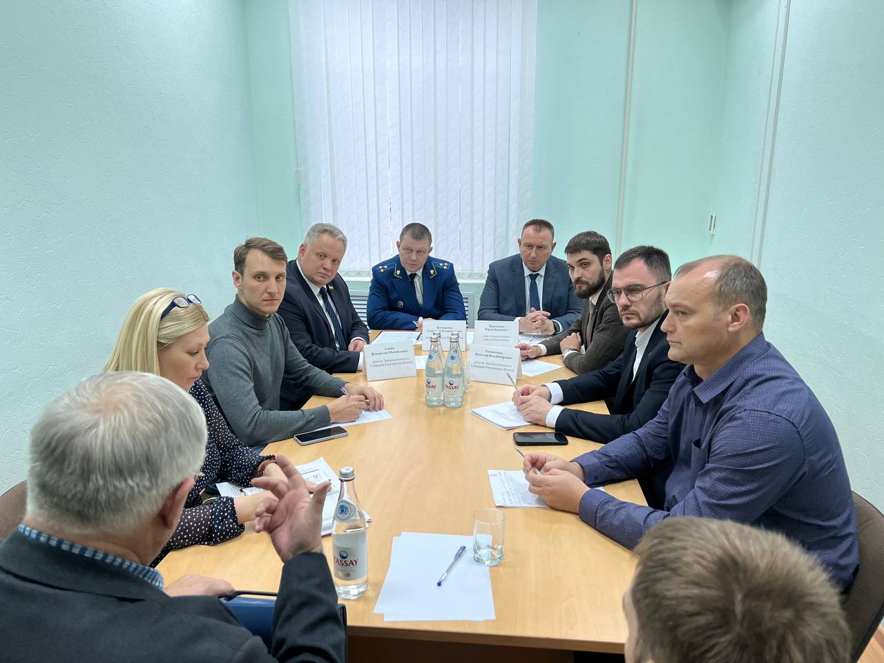 Владислав Синёв и Николай Ромашенко провели прием граждан в городе Волгодонске 