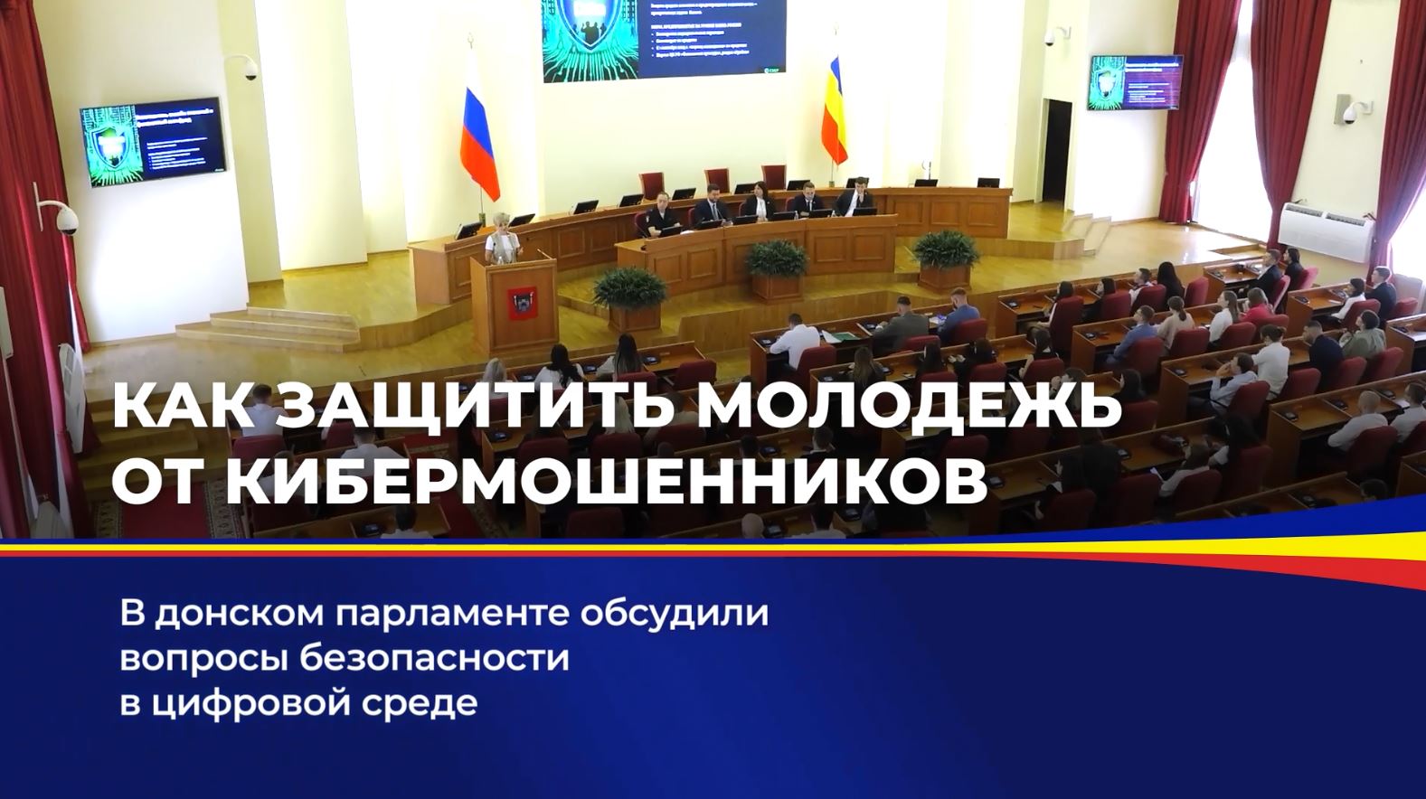В донском парламенте обсудили вопросы безопасности в цифровой среде