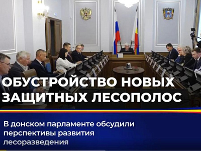 Заседание круглого стола, посвященное развитию защитных лесных насаждений