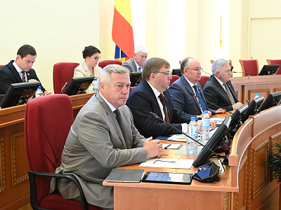 Девятое заседание Законодательного Собрания Ростовской облаcти  