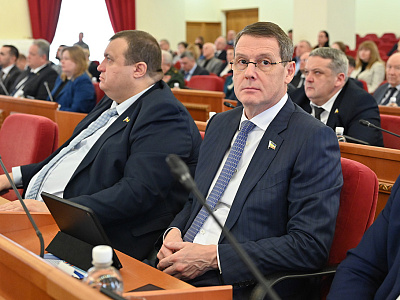 Изображение новости Семнадцатое заседание Законодательного Собрания Ростовской области  №56