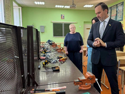 В Семикаракорской школе № 3 им. И.А. Левченко предметные кабинеты оснащены современным оборудованием