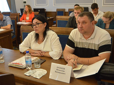 Изображение новости Волонтерскую деятельность по помощи участникам СВО обсудили в донском парламенте №4