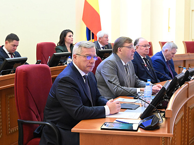 Изображение новости Одиннадцатое заседание Законодательного Собрания Ростовской облаcти  №3