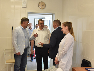 Изображение новости В Кагальницком районе капитально отремонтированы Дом культуры и районная поликлиника №27